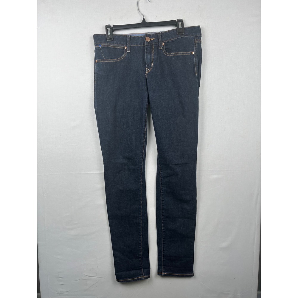 Gap 1969 Always Skinny Jeans Size 28/6r Dark Indigo Denim Blue